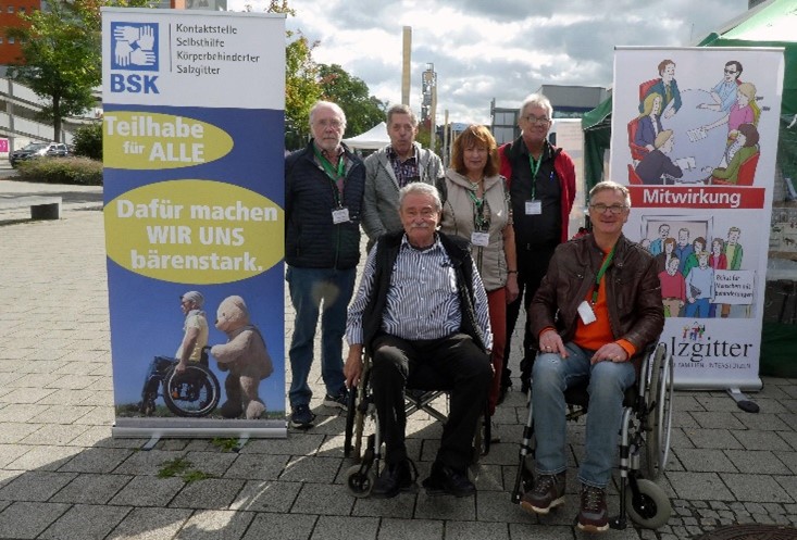 Das Team des BSK und dem Beirat für Menschen mit Behinderungen der Stadt Salzgitter 