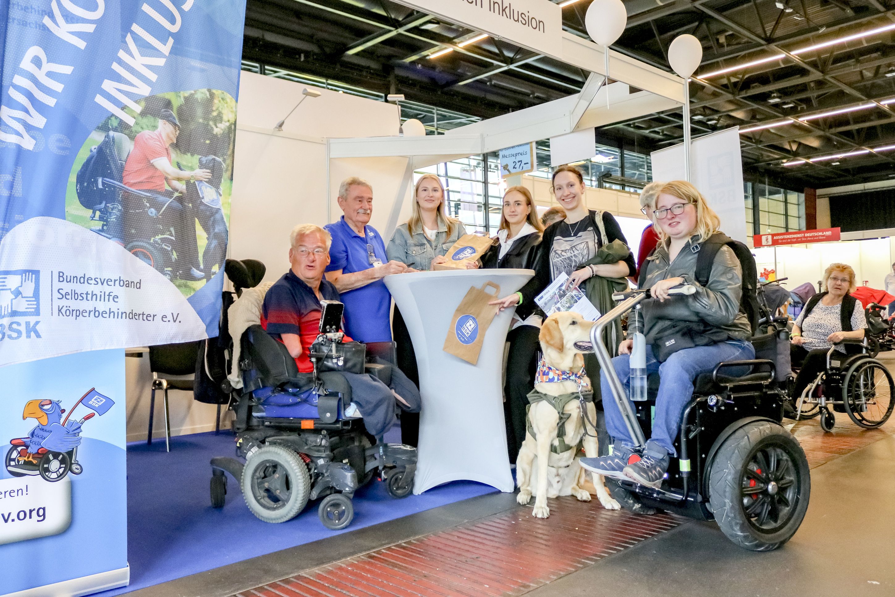 Das Team des BSK bei der IRMA in Bremen