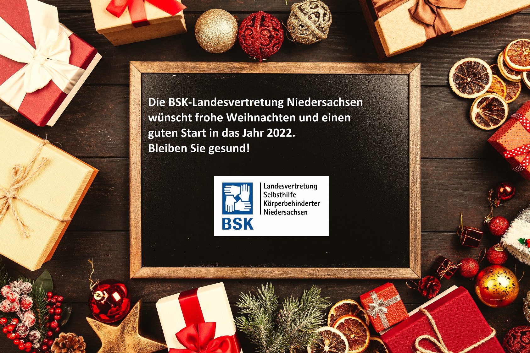 Weihnachtsgrüße vom BSK (Foto von George Dolgikh @ Giftpundits.com von Pexels)