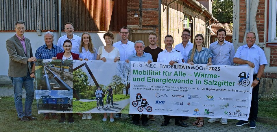 Die Projektpartnerinnen und Partner der Europäischen Mobilitätswoche 2025 in Salzgitter
